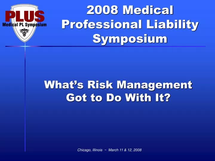 what s risk management got to do with it