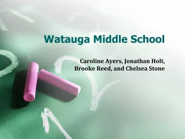 watauga middle school