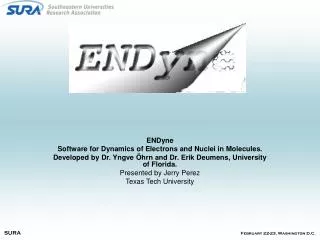 ENDyne Software for Dynamics of Electrons and Nuclei in Molecules.