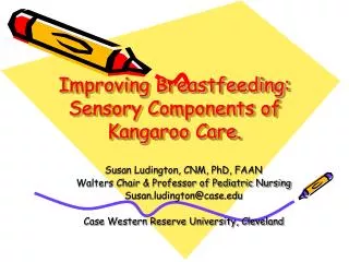 Improving Breastfeeding: Sensory Components of Kangaroo Care.