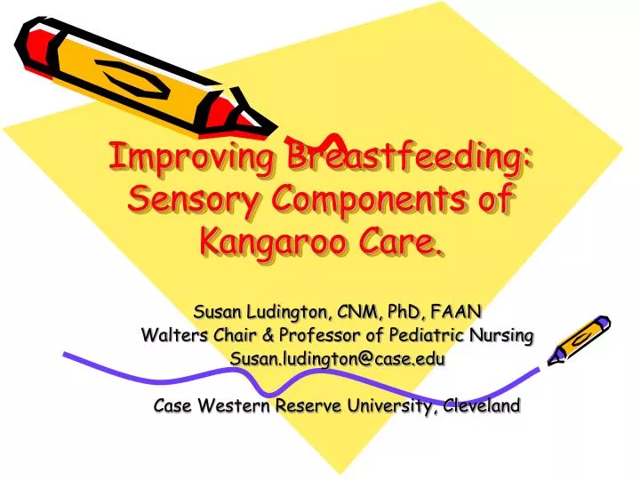 improving breastfeeding sensory components of kangaroo care