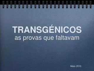 transg nicos