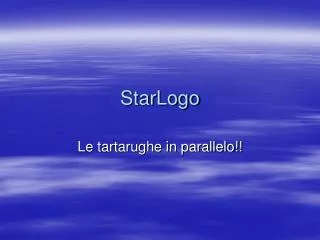 StarLogo
