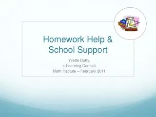 Homework Help &amp; School Support
