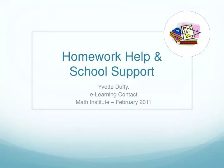 homework help school support