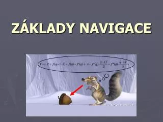 z klady navigace