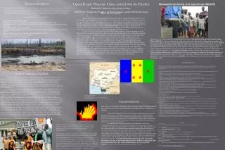 Ogoni People (Nigeria): Crime arrived with the Pipeline Rashard L. Rabsatt, Gettysburg College,