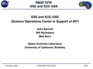 RBSP EFW GSE and SOC-GSE