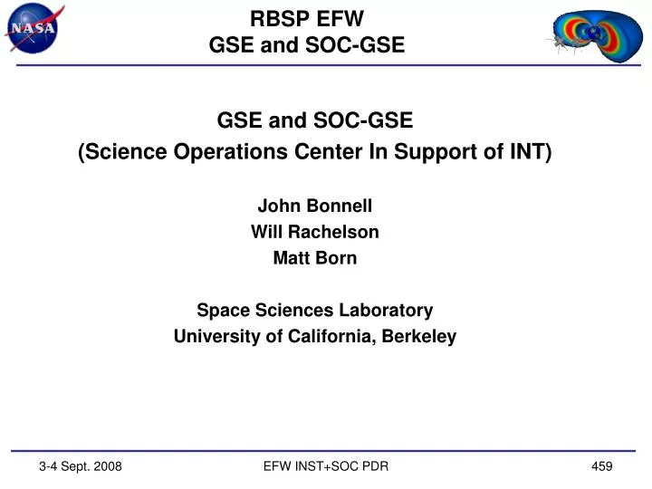 rbsp efw gse and soc gse