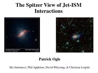 The Spitzer View of Jet-ISM Interactions