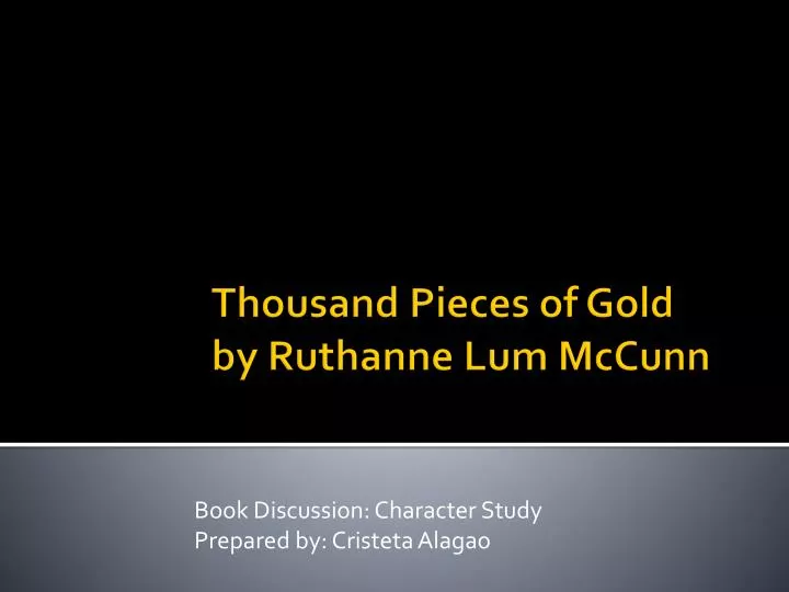 thousand pieces of gold by ruthanne lum mccunn