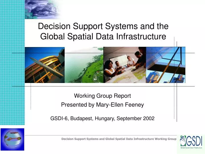decision support systems and the global spatial data infrastructure