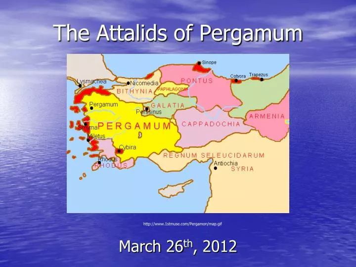 the attalids of pergamum