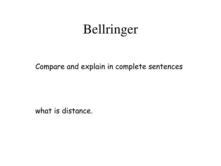 bellringer