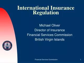 International Insurance Regulation