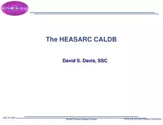 The HEASARC CALDB
