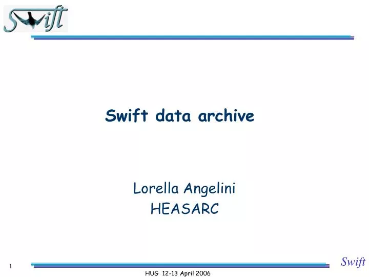 swift data archive
