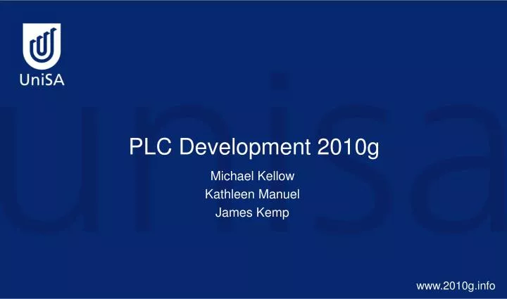 plc development 2010g