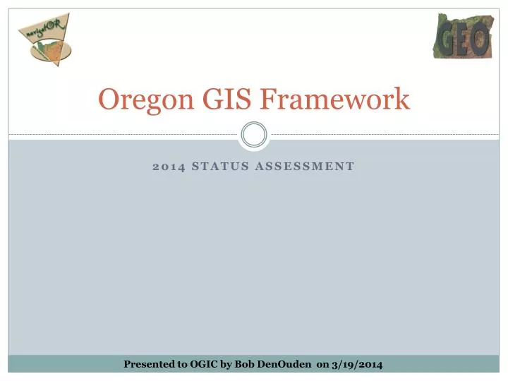 oregon gis framework