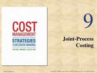 Joint-Process Costing