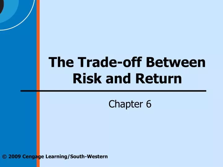 the trade off between risk and return