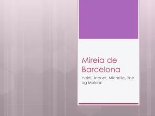 mireia de barcelona