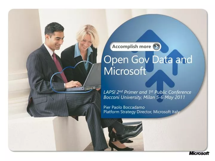 open gov data and microsoft