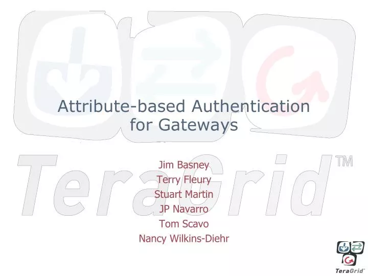 attribute based authentication for gateways