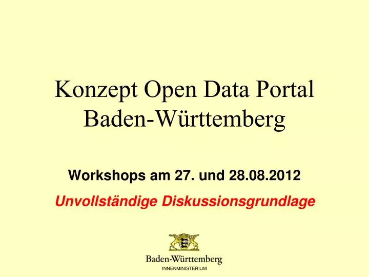 konzept open data portal baden w rttemberg