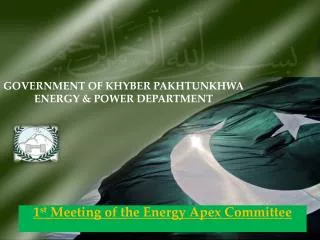 GOVERNMENT OF KHYBER PAKHTUNKHWA ENERGY &amp; POWER DEPARTMENT