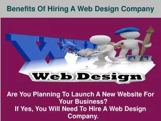 Benefits of Hiring a Web Design Company