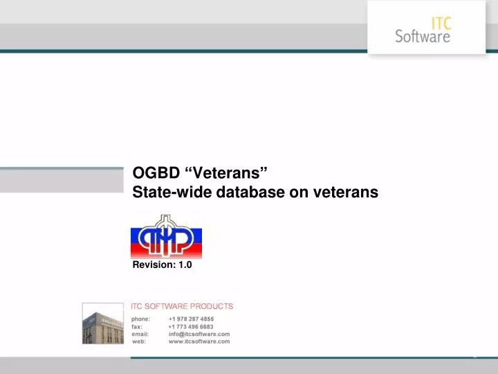 ogbd veterans state wide database on veterans revision 1 0