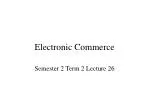Electronic Commerce - slide 1