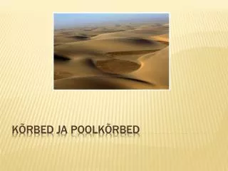 k rbed ja poolk rbed