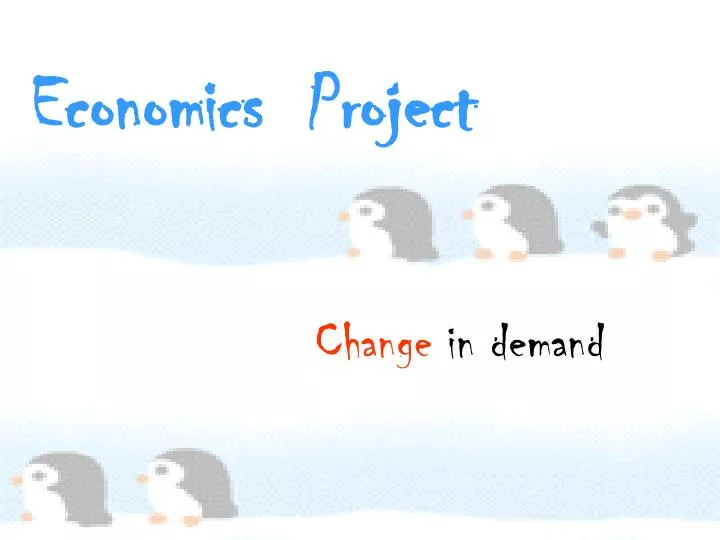 economics project