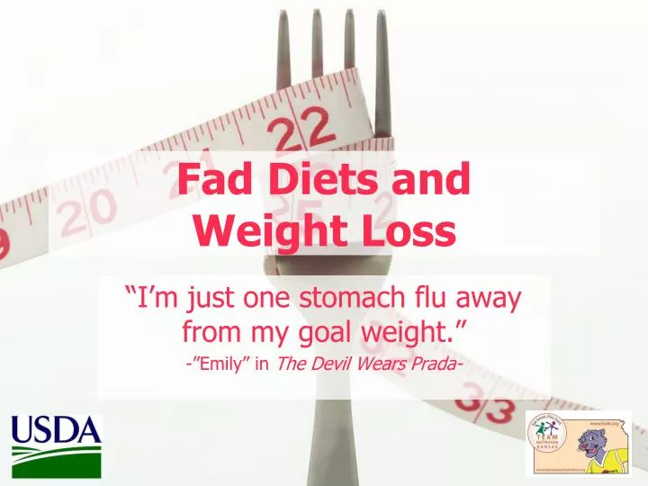 fad diets and weight loss