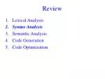 Review - slide 1