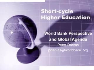 Short-cycle Higher Education