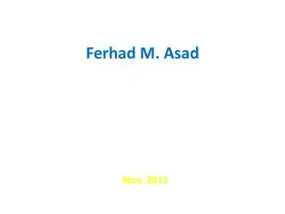 Ferhad M. Asad