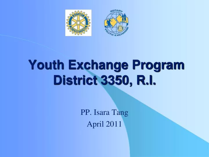 youth exchange program district 3350 r i