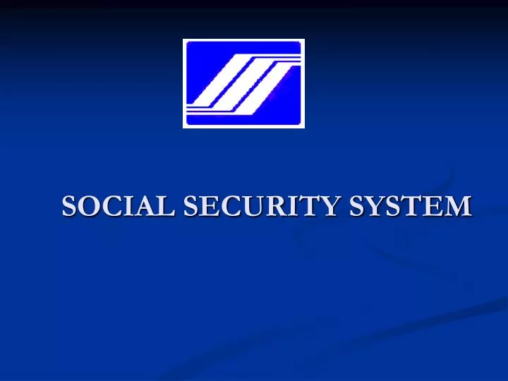 social security system