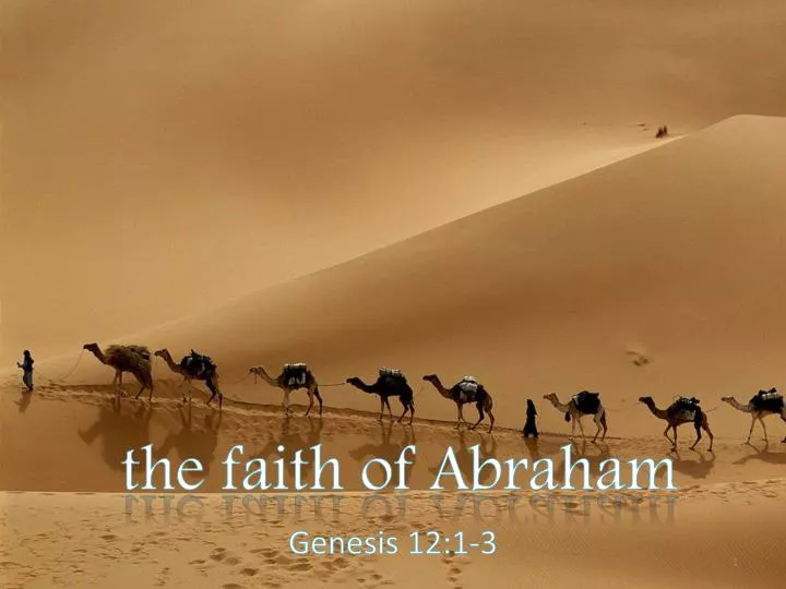 the faith of abraham