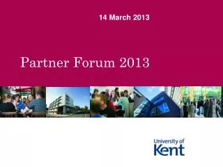 Partner Forum 2013