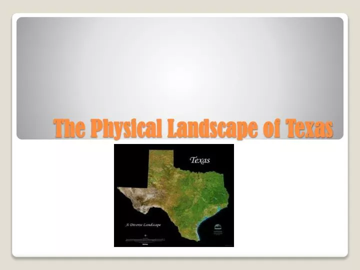the physical landscape of texas