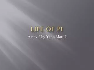 life of pi