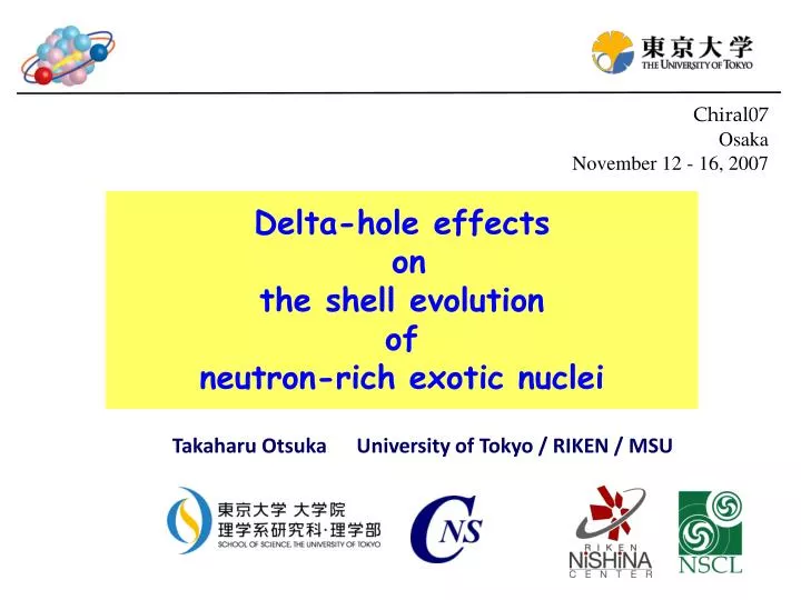 delta hole effects on the shell evolution of neutron rich exotic nuclei