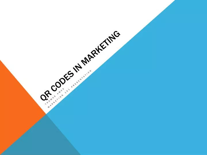 qr codes in marketing
