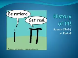 History of PI!