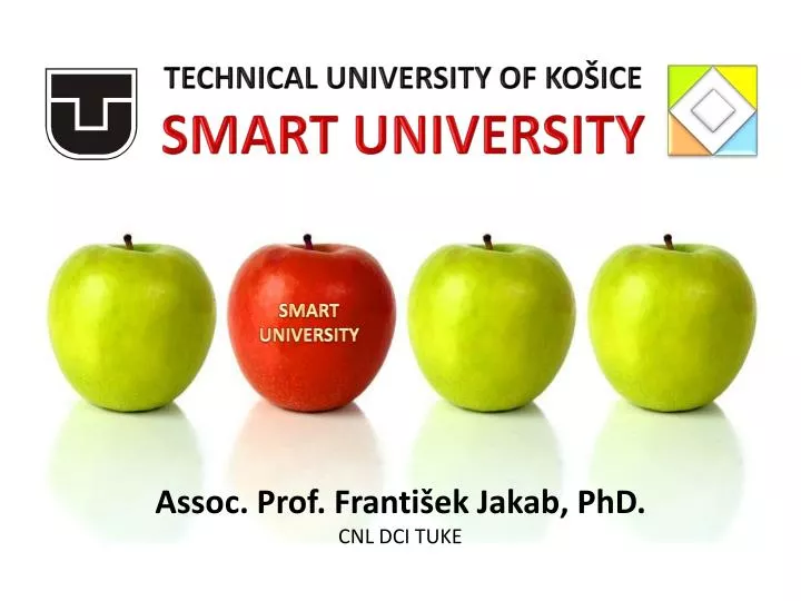 technical university of ko ice smart university