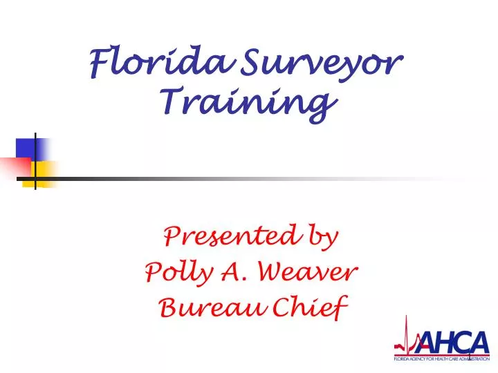 florida surveyor training